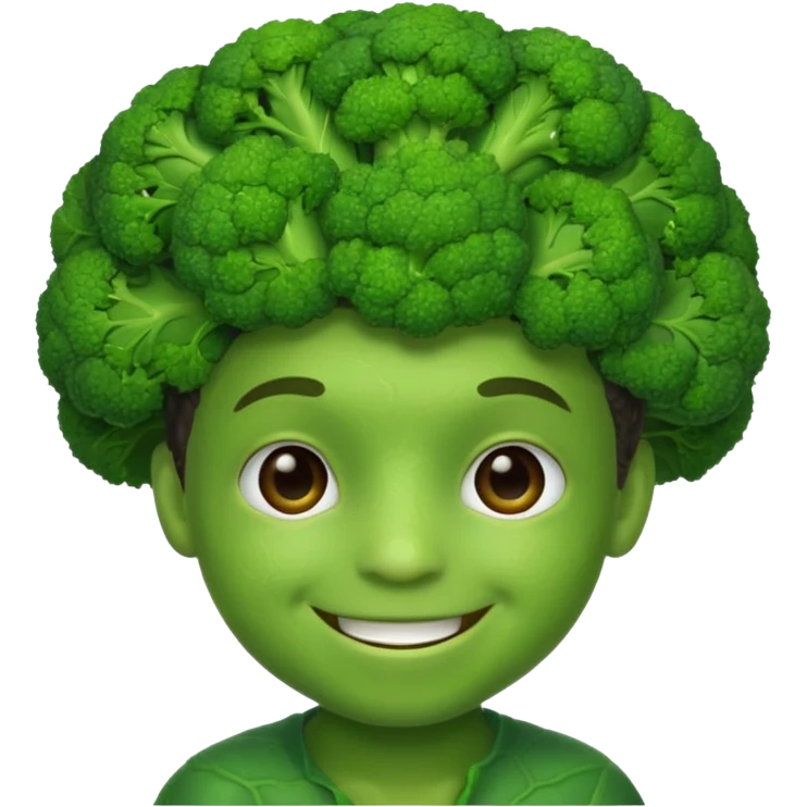 Broccoli boy emoji