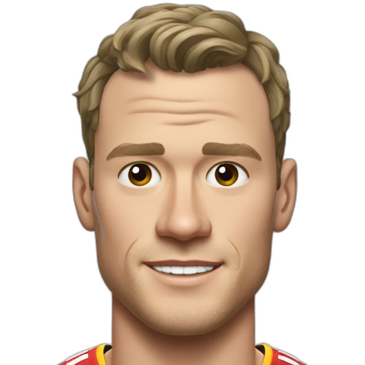 Jonathan Toews as rainbow beach bum emoji