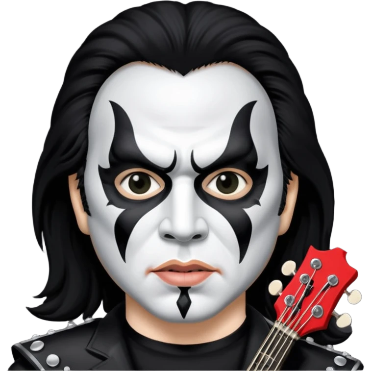 Gene Simmons bajista de Kiss emoji