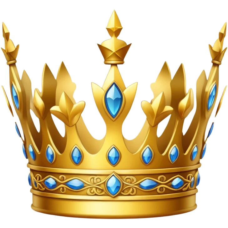 Victory crown emoji