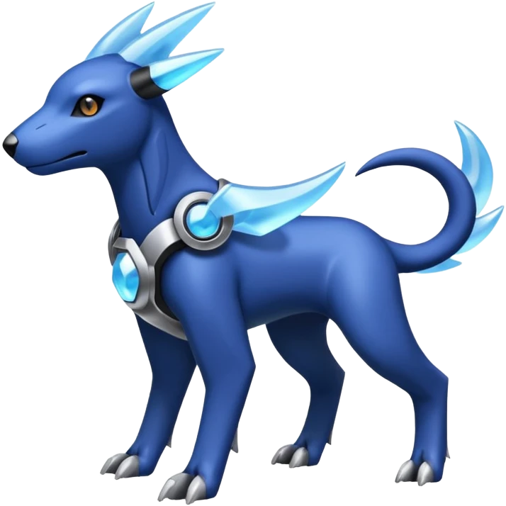 Shiny Houndour-Amaura-Genesect-Pokémon-Fakémon-hybrid-creature emoji