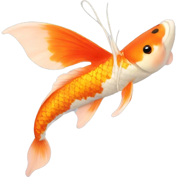 Koi butterfly emoji