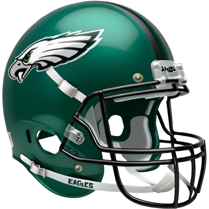 Philadelphia Eagles football helmet emoji