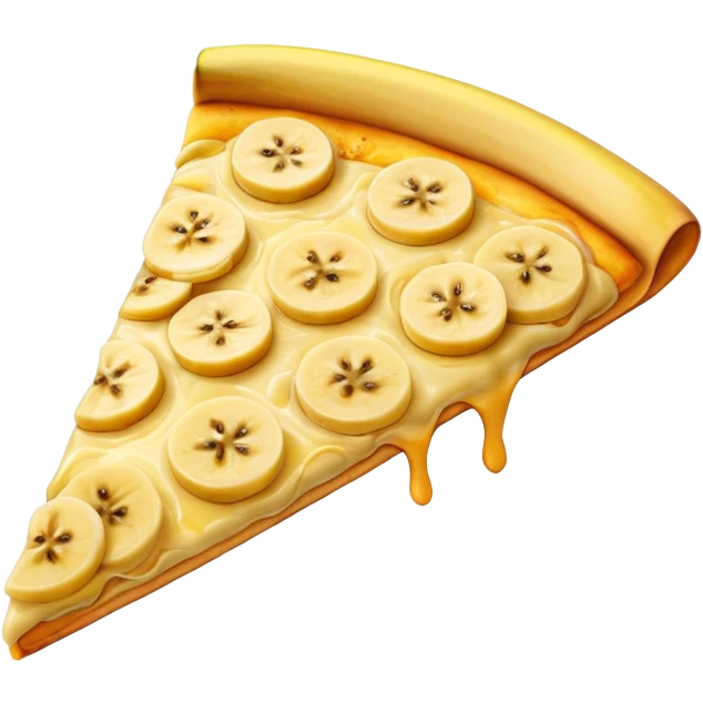 Banana pizza emoji