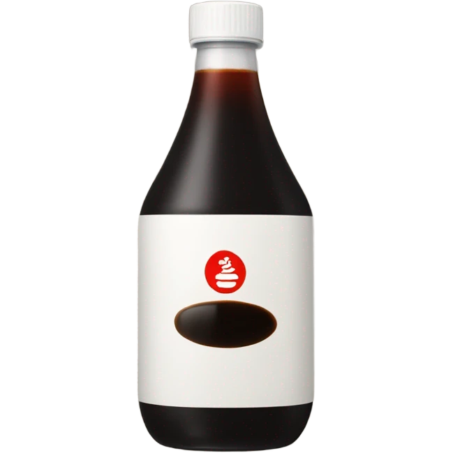 One soy sauce bottle emoji
