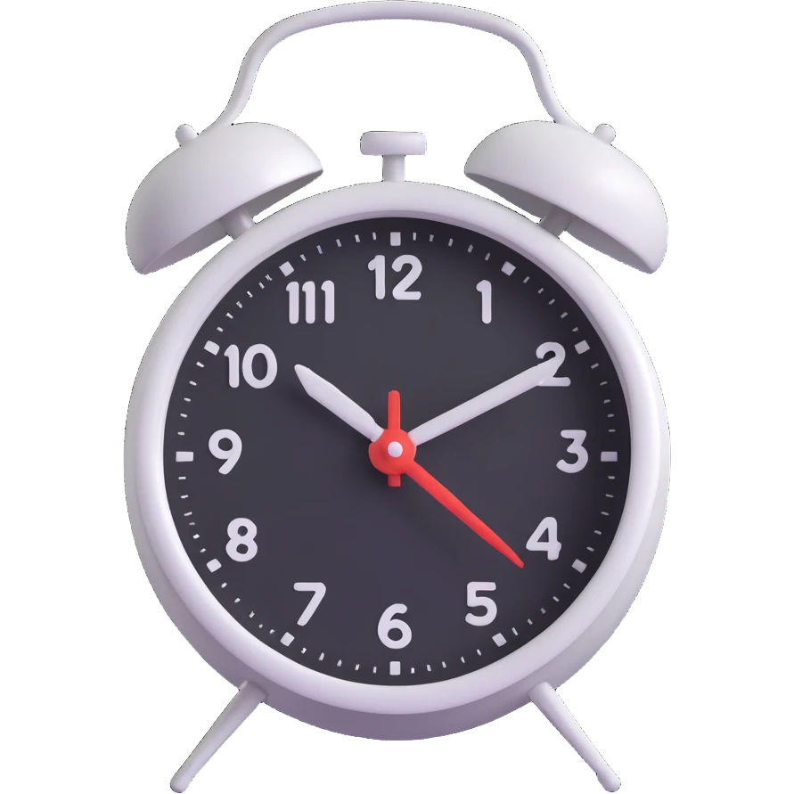 alarm clock emoji