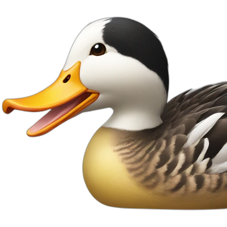 laughing duck emoji