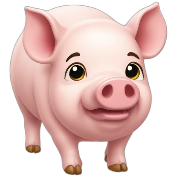 Cochon vert  emoji