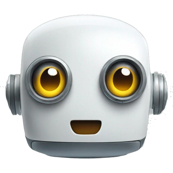 surprised robot emoji