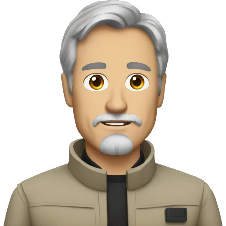 Gary Keller in the style of Star Wars. emoji