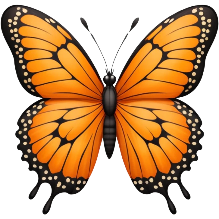 فراشه عودي  emoji