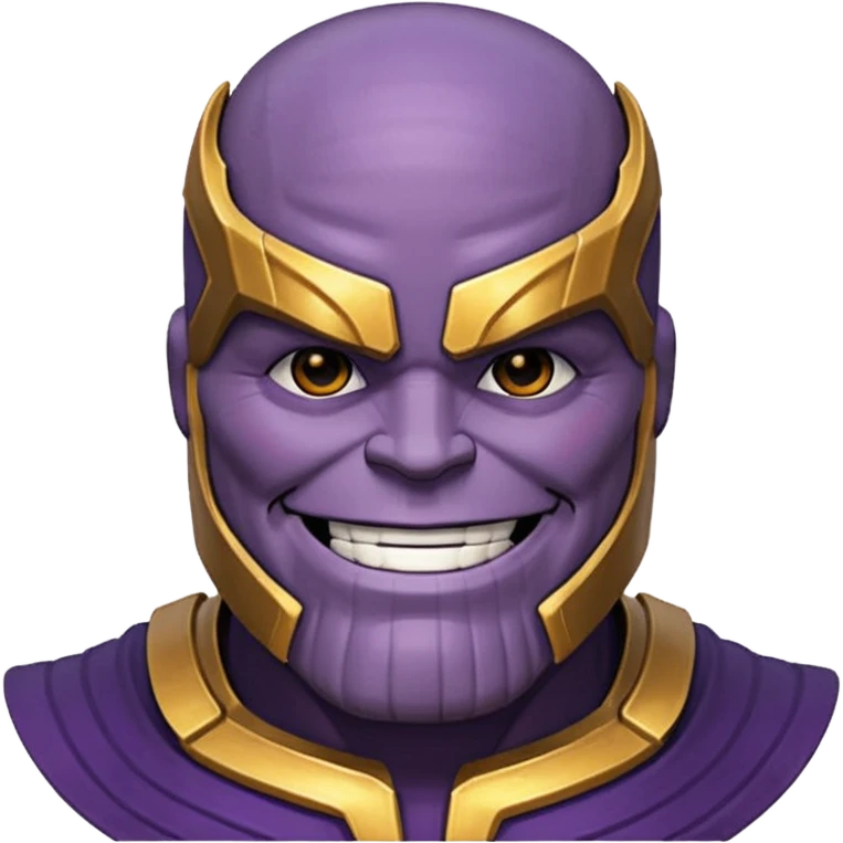 thanos zesty smile emoji