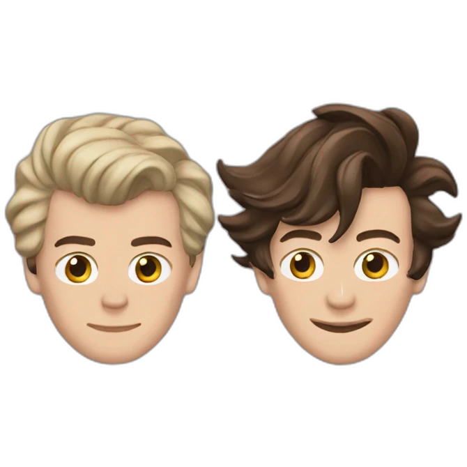 harry styles and louis tomlinson emoji