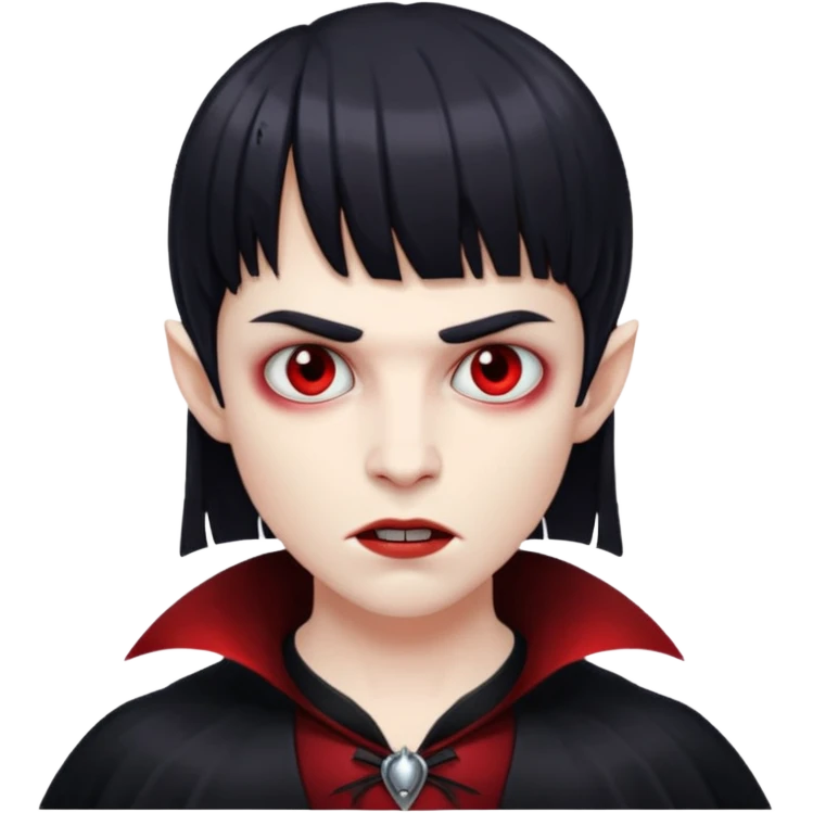 vampire bangs emoji