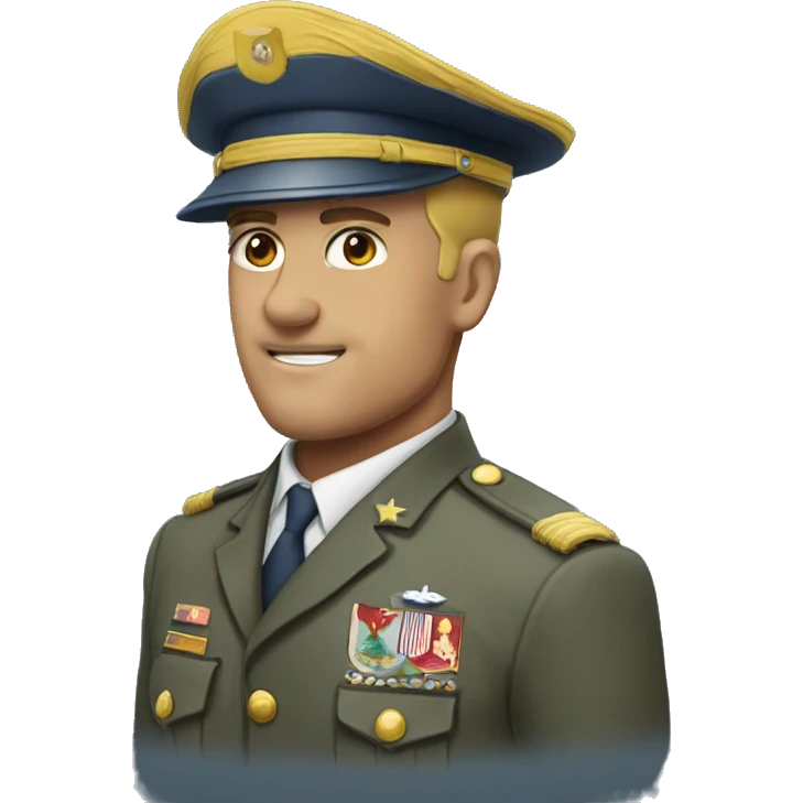 commander cap emoji