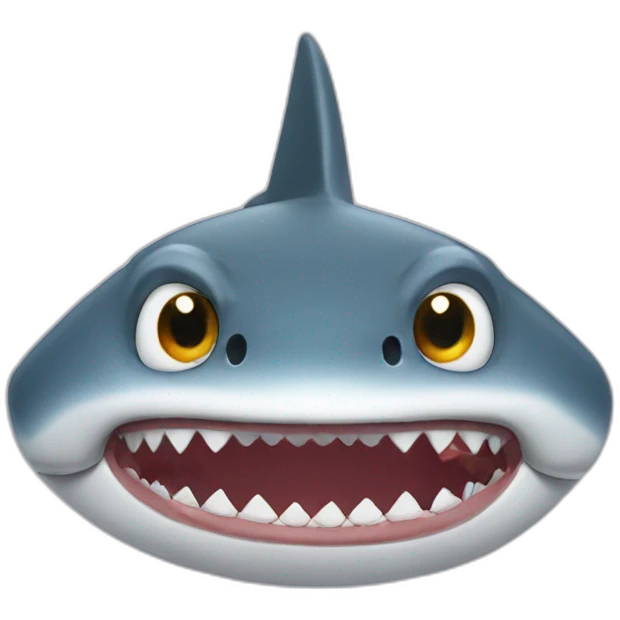 Shark face emoji