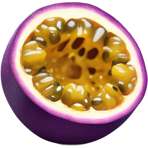 Passion fruit emoji