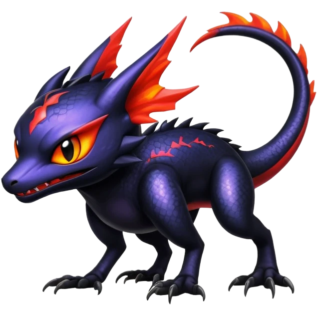Shiny Epic Badass Gothic Noibat-Salandit-Litten-Hybrid emoji