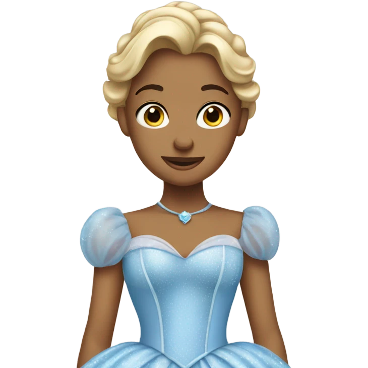 Me dressed as Cinderella  emoji
