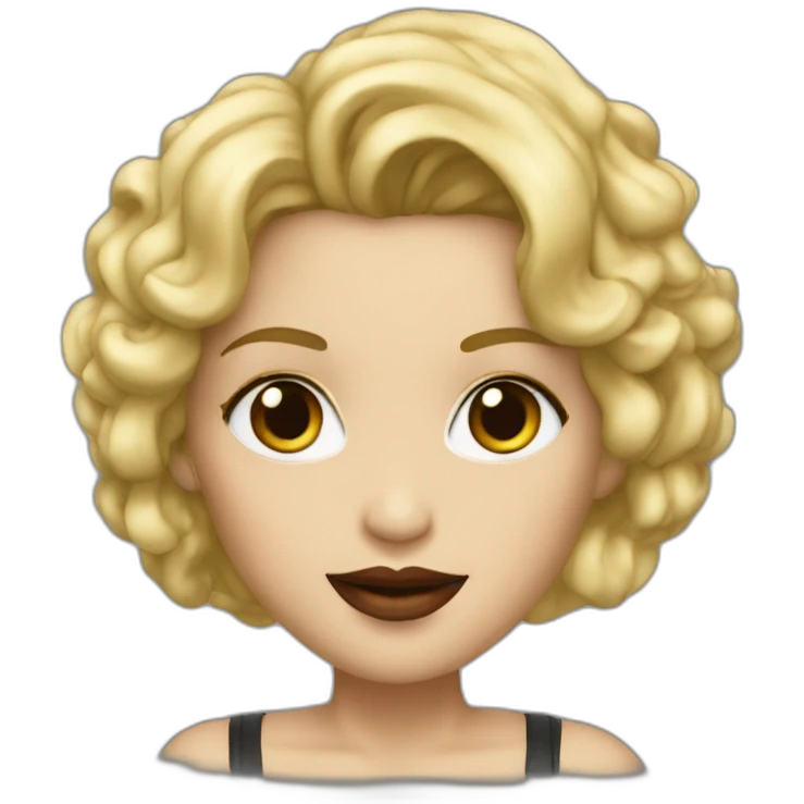 Madonna singer hot emoji