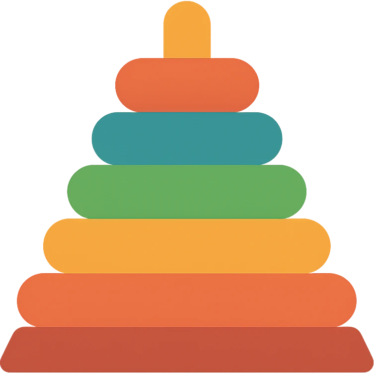 Flat design style toy emoji