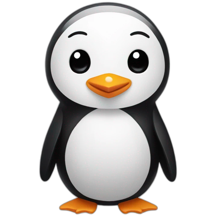 Figma penguin emoji