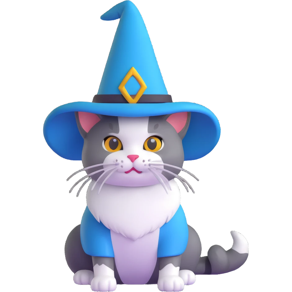 wizard cat emoji