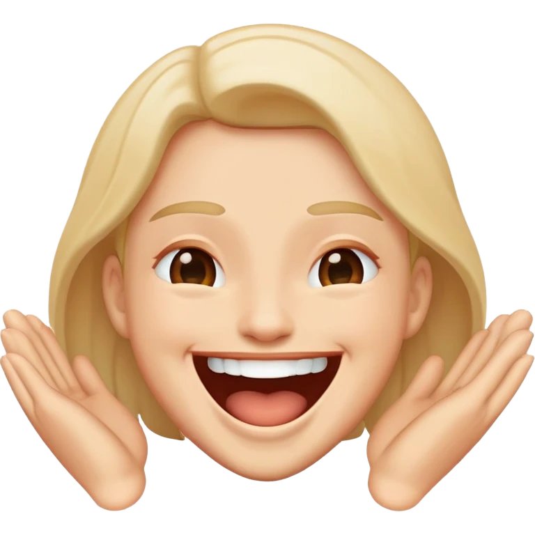 Cracking up emoji