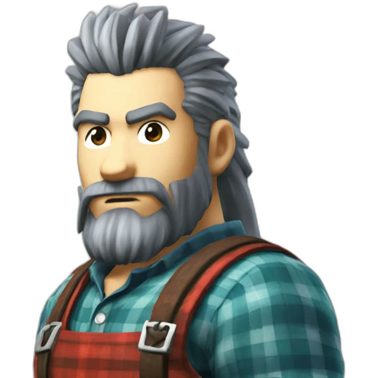 lumberjack in final fantasy vii emoji