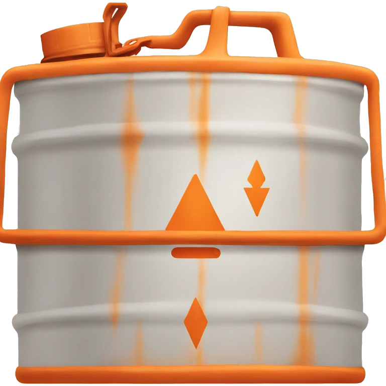 orange gasoline container emoji