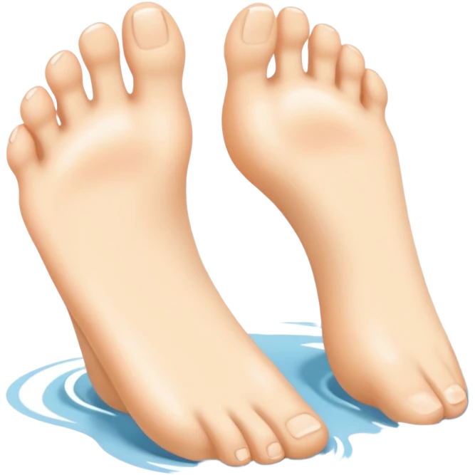 feet emoji