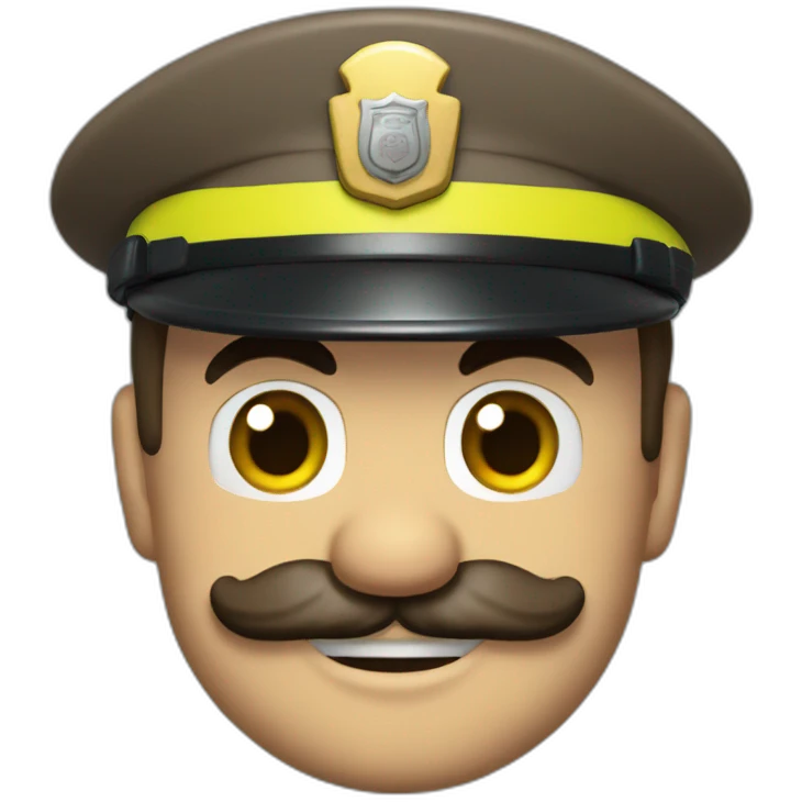 Mario Bross police emoji
