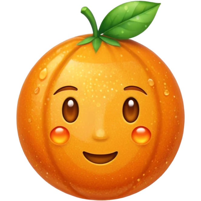 vitamin c glitter  emoji