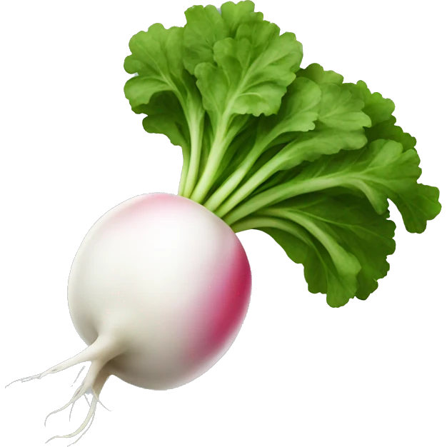 Radish emoji