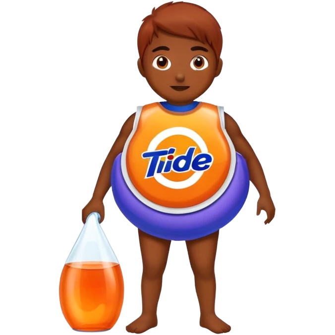 A tide pod person emoji