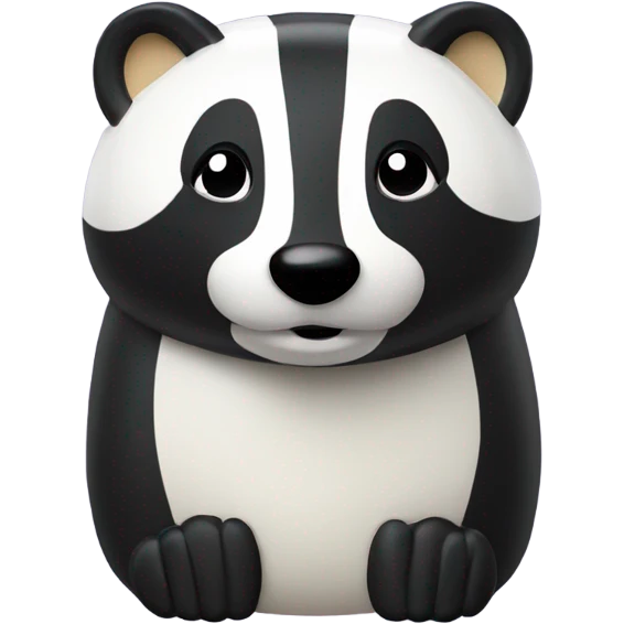 Badger cookie jar emoji