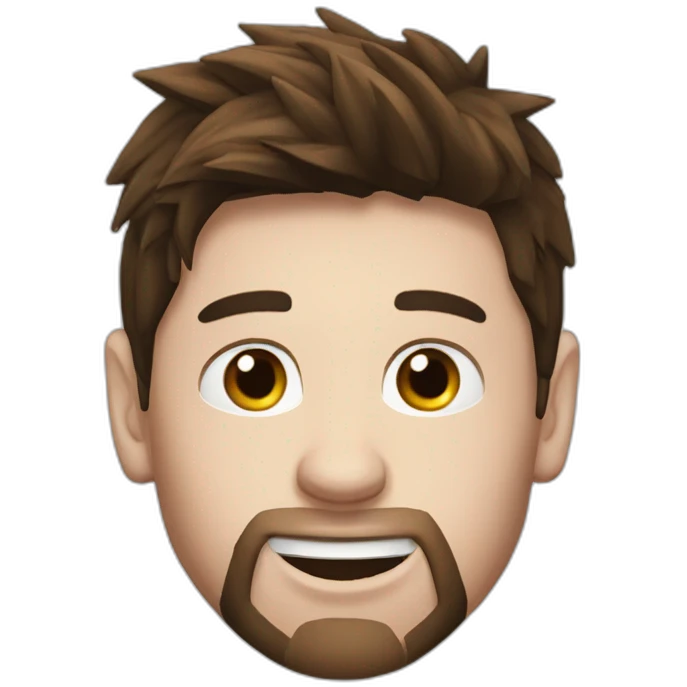 Messi’s face emoji