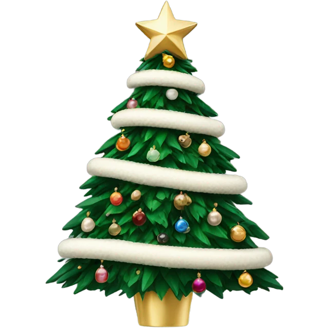 Chanel Christmas tree emoji