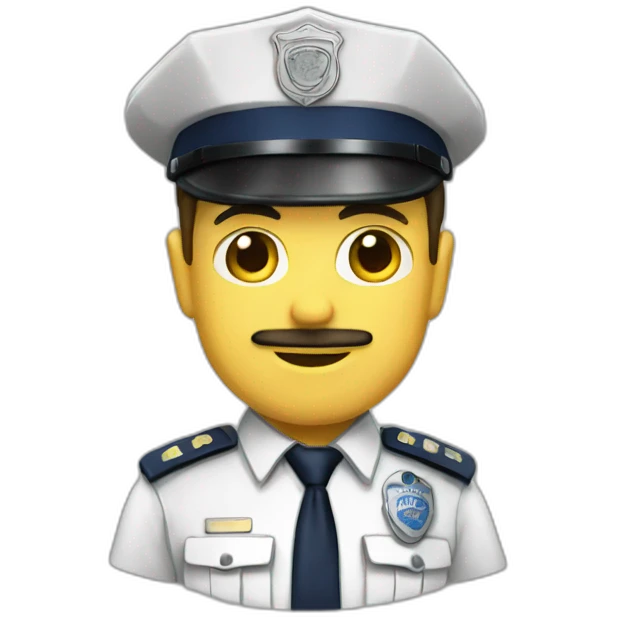 Police française  emoji