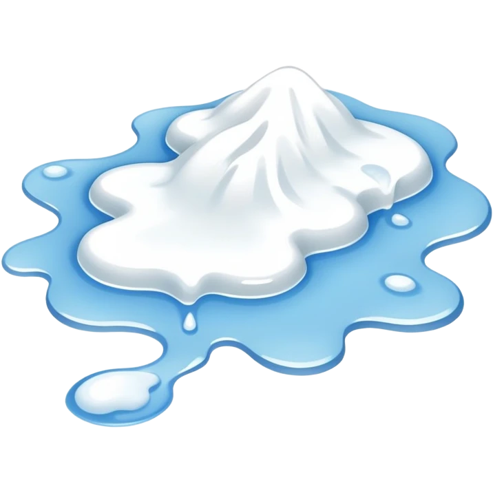 white paint  emoji