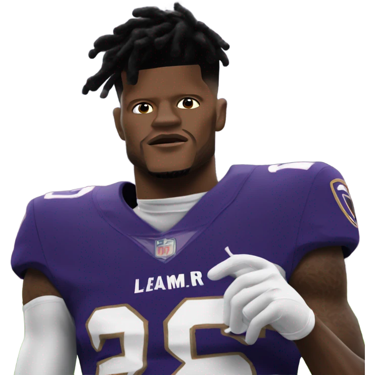 Lamar fumble emoji