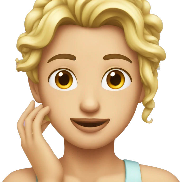 emoji mirando de reojo emoji