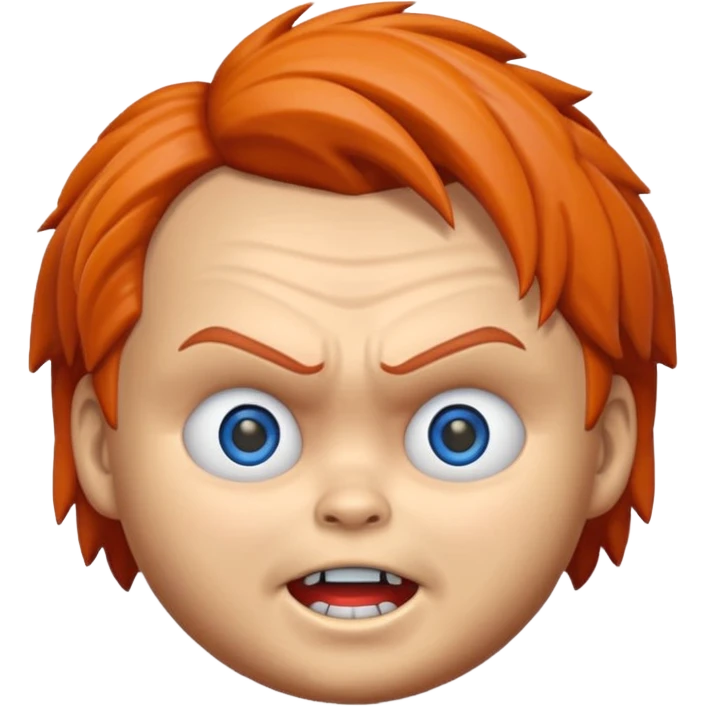 Un emojin de chuky emoji