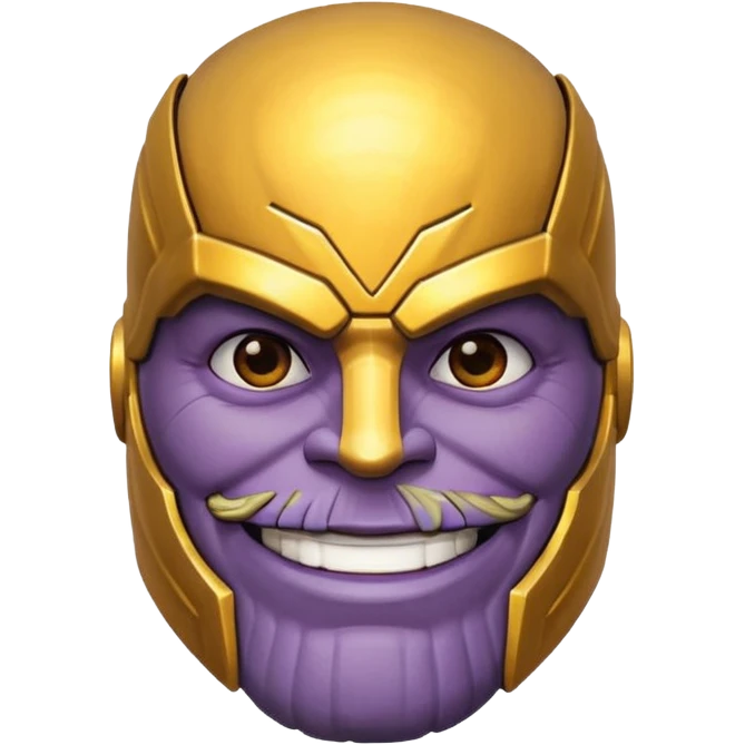 thanos zesty smile emoji