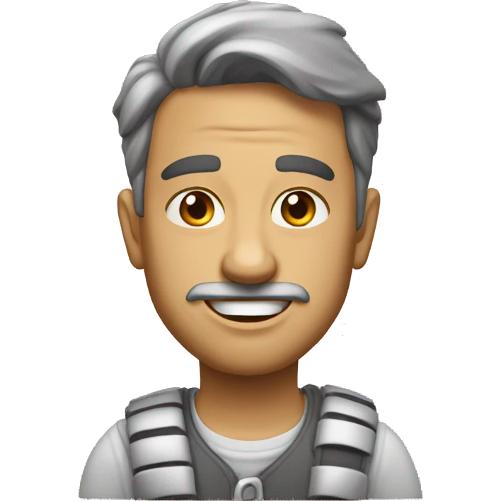 Зайка с сердечком  emoji
