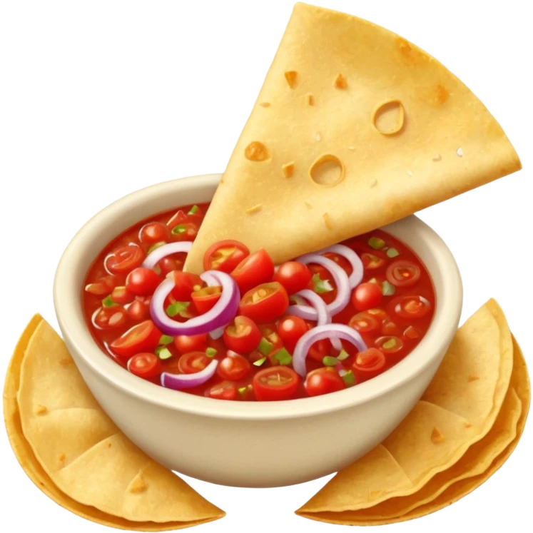 Chips and salsa emoji