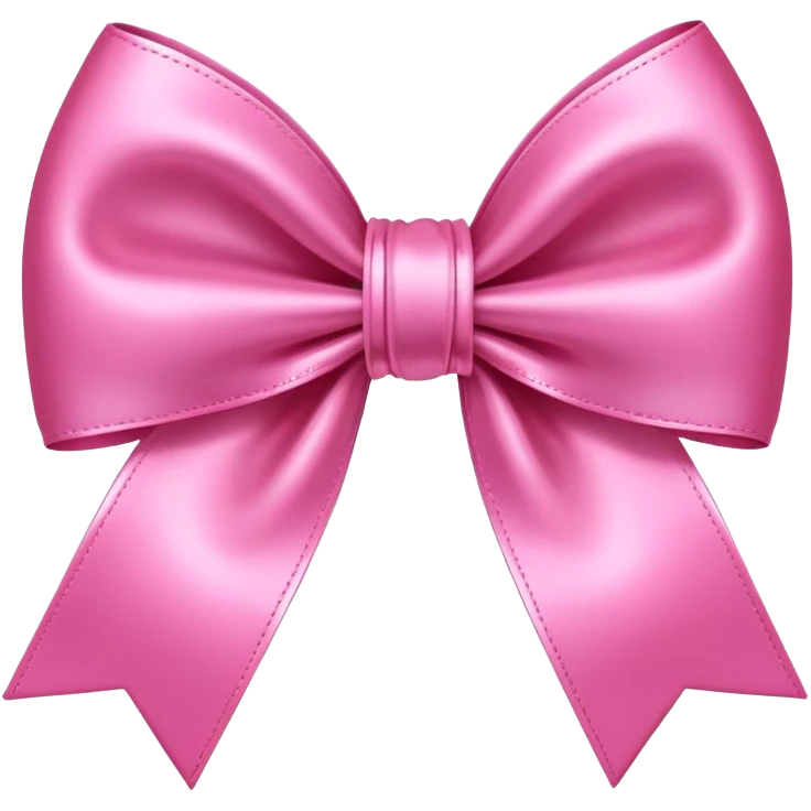 Pink bow emoji