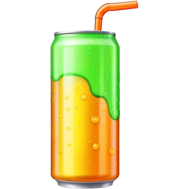 Neon energy drink emoji