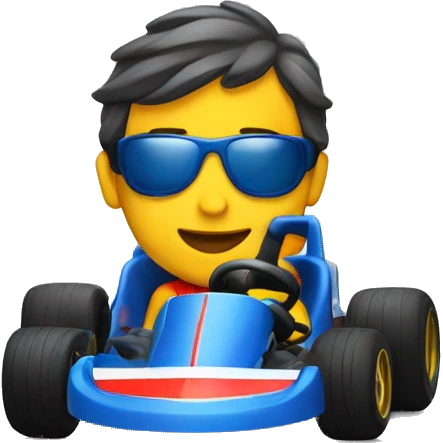 Karting emoji