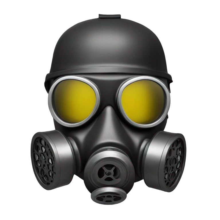 gas mask emoji
